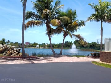 View of the lake