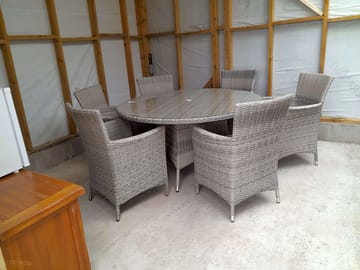 Undercover seating area