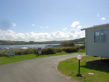 Looking up the teifi estuary
