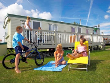 Enjoying the sunshine and activities you can do on site