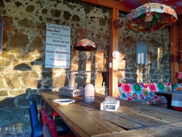 Communal dining area
