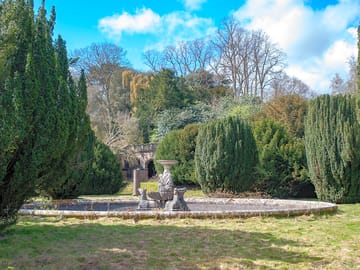 Fountain in the garden