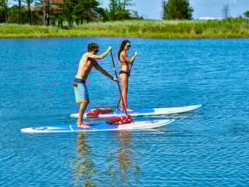 A great and eco-friendly way get around, a sup workout is the best of both worlds