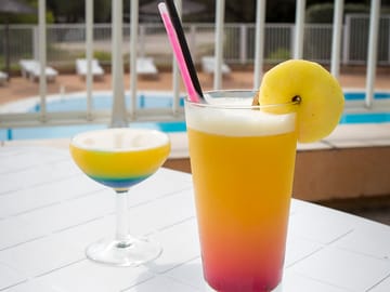 Cocktails by the pool