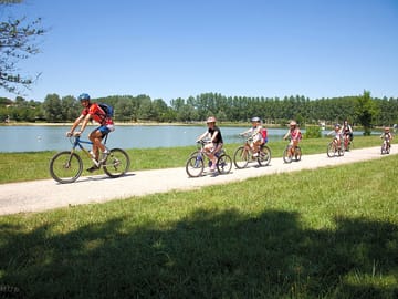 Rent your bikes at reception; there are plenty of cycling trails to explore