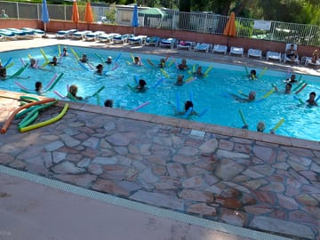 Aqua gym class
