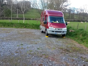 Hardstanding touring pitches