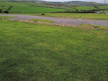 Green hills all around