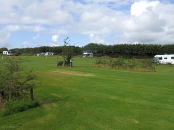 Spacious grass pitch