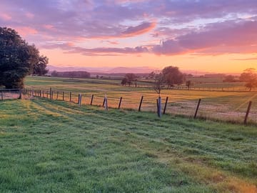 August sunset.