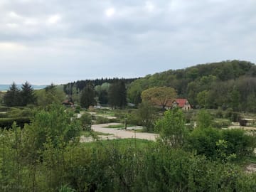 View from the pitches