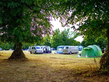 Spacious campsite