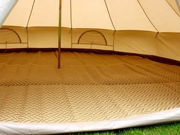 Bell tent interior