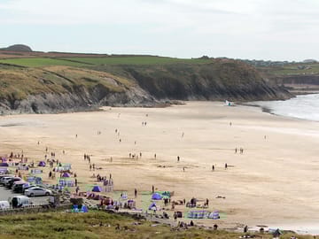 Whitesands beach camp site
