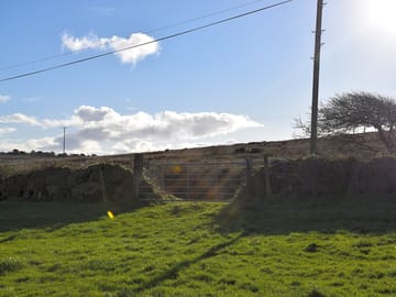 Entrance to the field