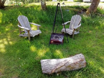 Sitting round the campfire