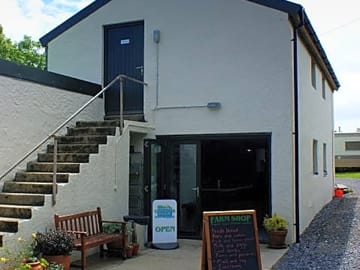 Reception and farm shop