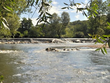 The river