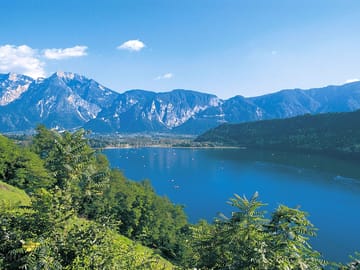 View of the lake