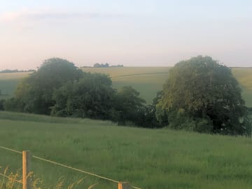 View towards farley mount