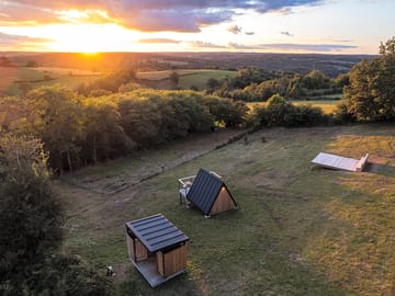 Aerial view of the site