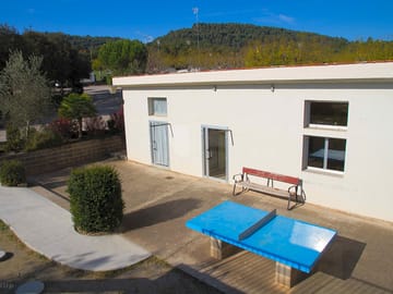 Table tennis and games room