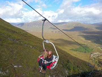 Summertime on the chairlift