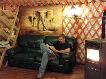 Yurt reception