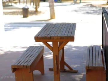 Tables around site
