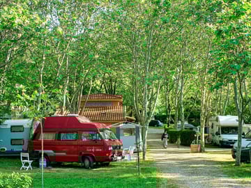 Gravel and grass pitches