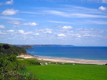 Pentewan sands - accessed from the pentewan valley trail joined from our site.