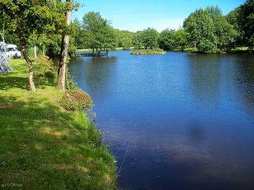 Touring pitches with lake views