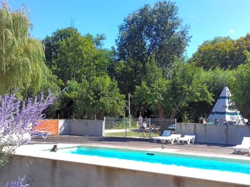 Pool and playground