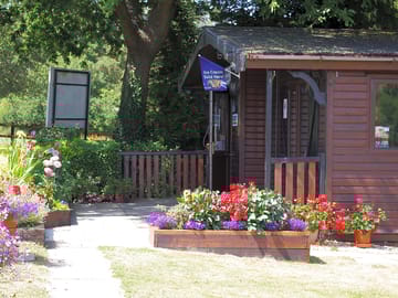 Reception at riverside holidays