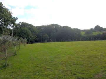 Spacious pitches
