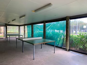 Table tennis area