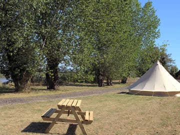 Bell tent pitch