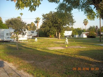 Grass sites with some shade