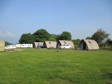 Lots of space around the pods