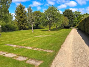 Flagged grass pitches