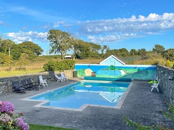 Seasonal heated outdoor pool