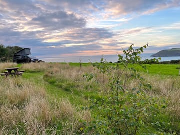 Campervan pitches at the hide pembrokeshire