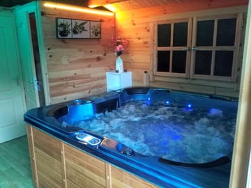 Book a session in the hot tub