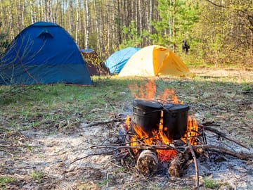 Campfires are encouraged