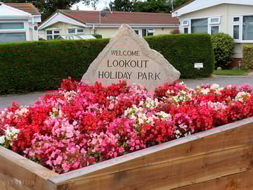 Sign for the site