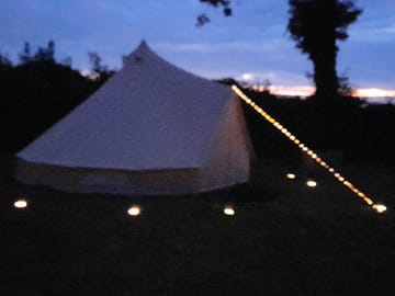 Subtle lights at night