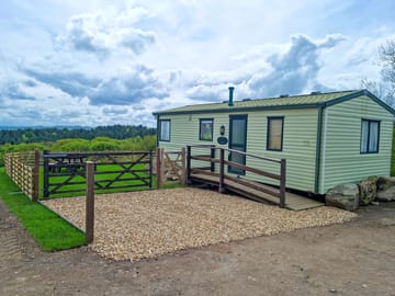 Lawn, parking and views