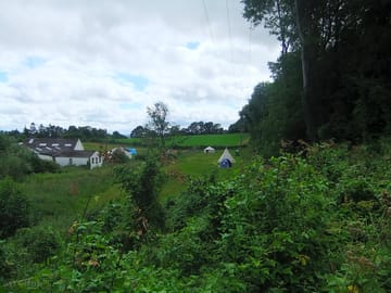 Looking at underhill farm from the adjacent wildlife trust reserve.