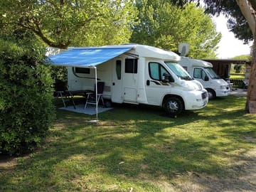 Space for an awning