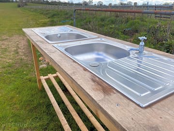 Sink and washing area
